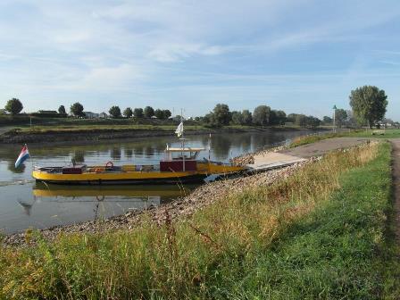 Laag water op de IJssel